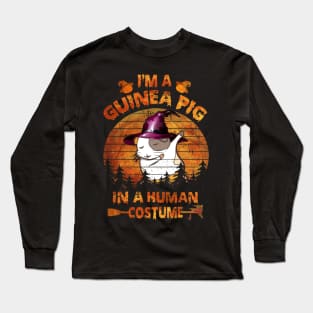 Guinea Pig Halloween Costume For Humans (50) Long Sleeve T-Shirt